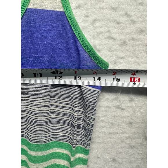 Y2K Unionbay Striped Racerback Tank Top – Size Small - Picture 4 of 8